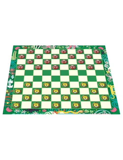 jeu de dames plateau