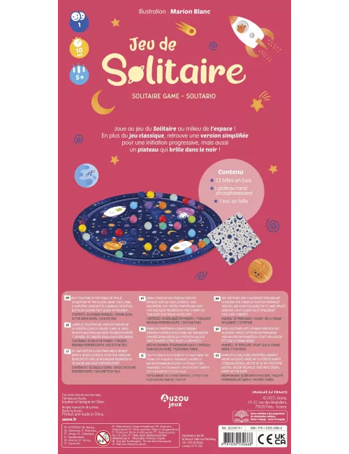 jeu de solitaire exemple 1