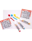 lot de 3 tampons marqueurs à points lavables - bingo exemple 1