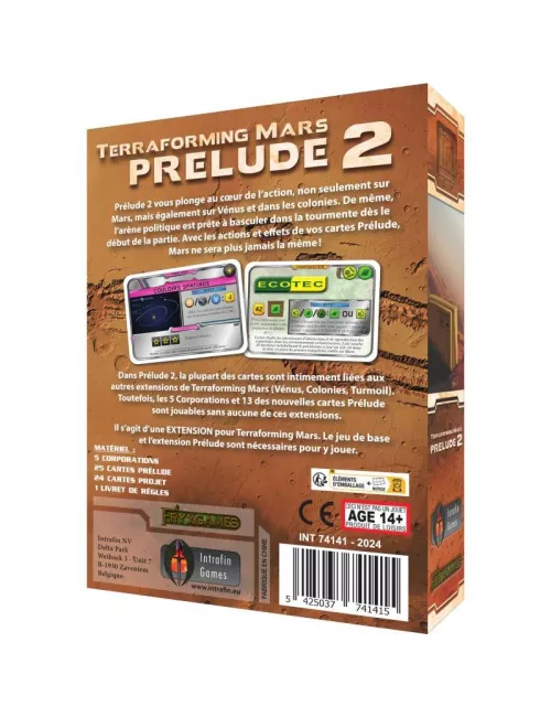 terraforming mars : prelude 2 - extension plateau