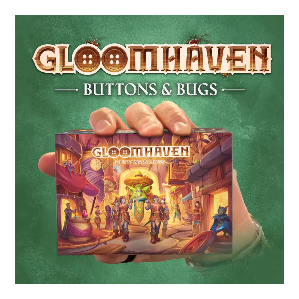 gloomhaven buttons & bugs - version anglaise plateau