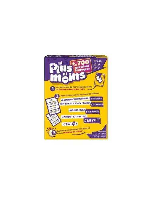 ni plus ni moins boîte