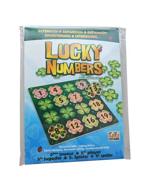 lucky numbers : 5 ème joueur - extension boîte