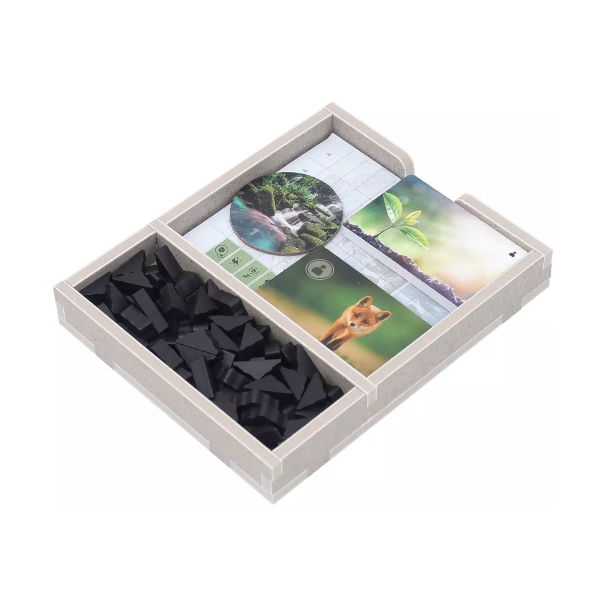 earth - colour insert - rangement pour boîte folded space exemple 1