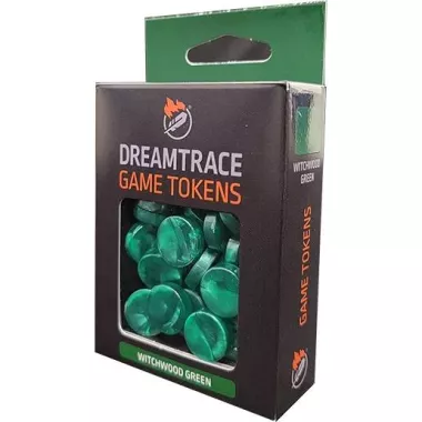 dreamtrace gaming tokens : witchwood green boîte