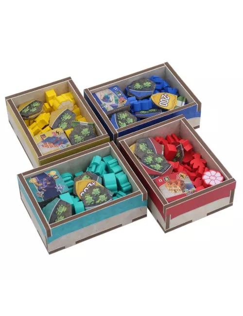 nucleum - colour insert - rangement pour boîte folded space plateau