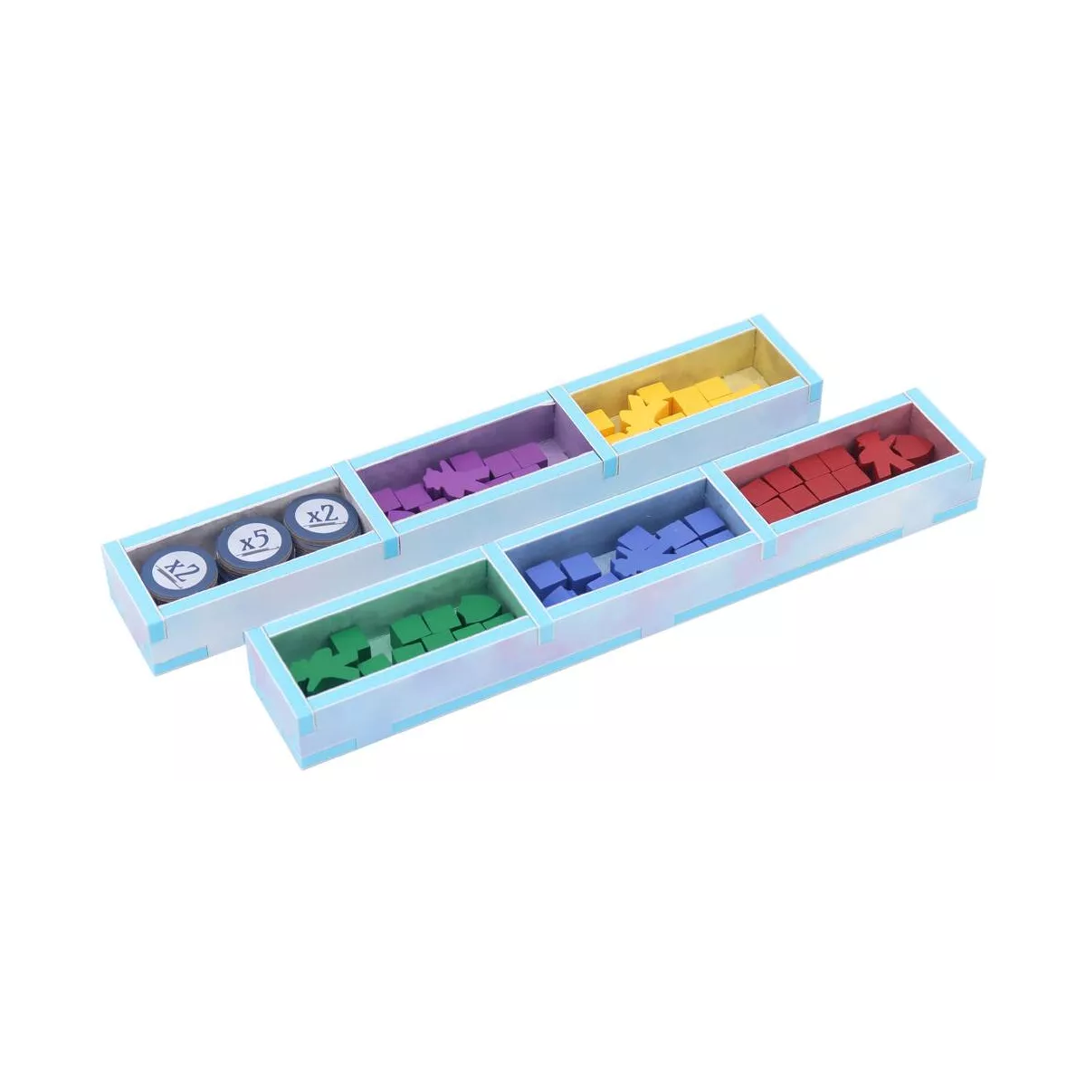 wyrmspan - colour insert - rangement pour boîte folded space exemple 2