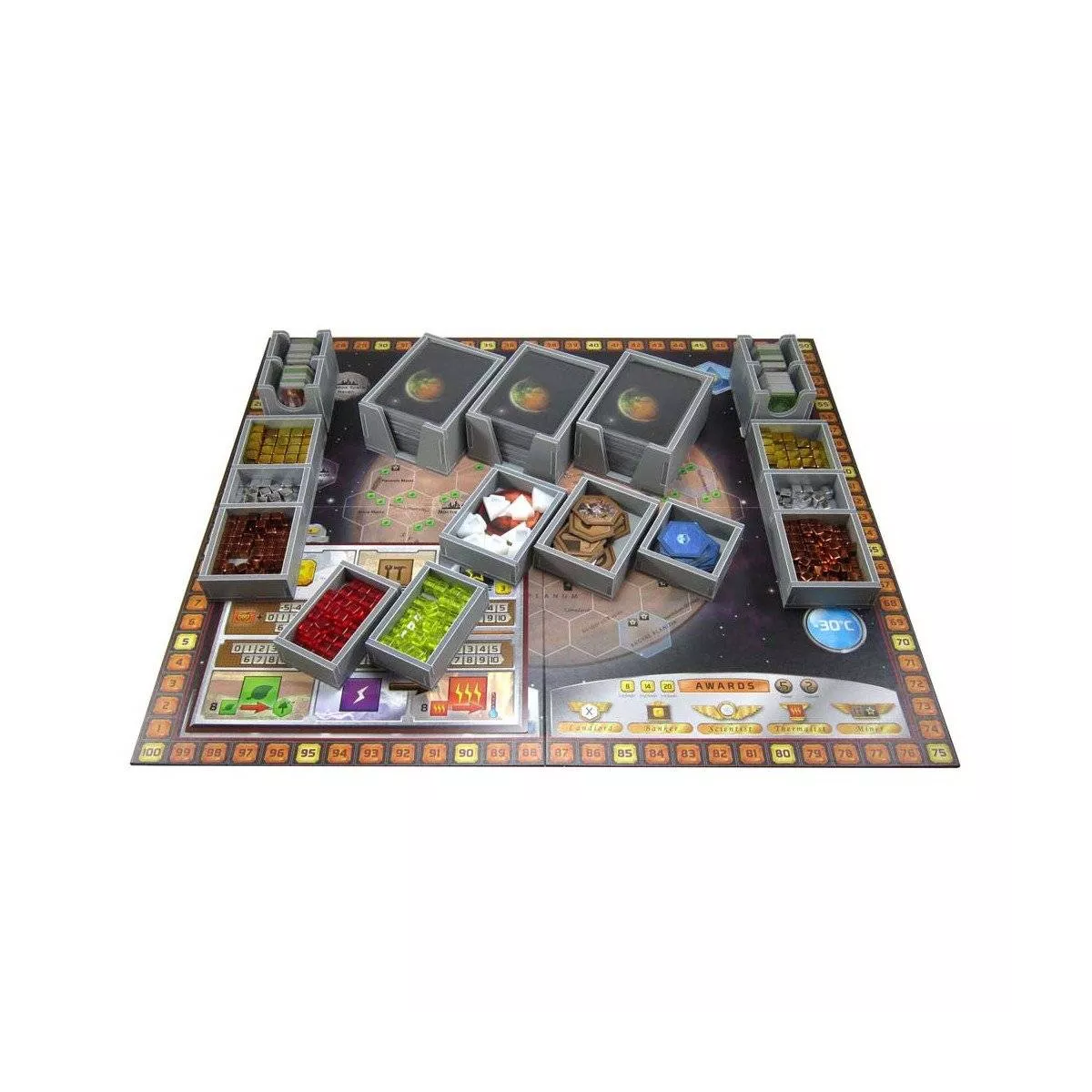 terraforming mars - rangement pour boîte folded space exemple 3