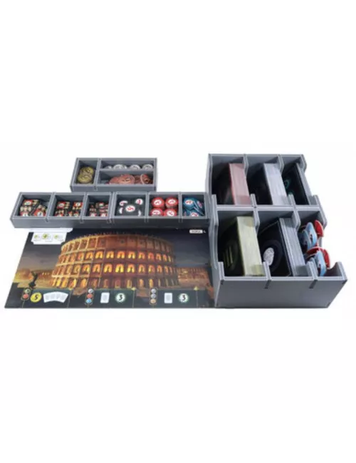 7 wonders second edition - rangement pour boîte folded space exemple 1