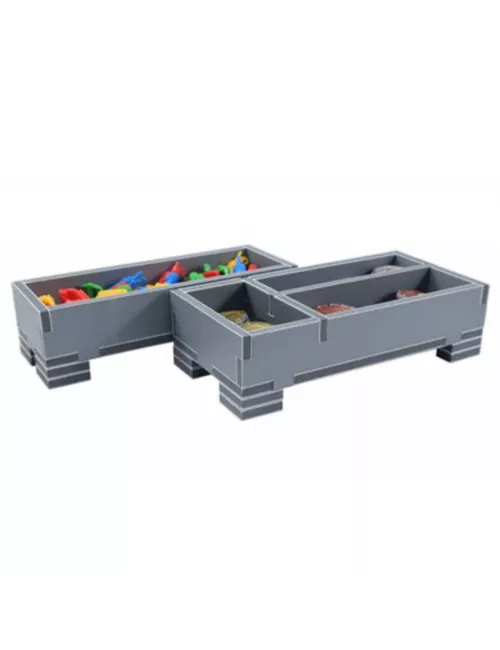 7 wonders second edition - rangement pour boîte folded space exemple 2