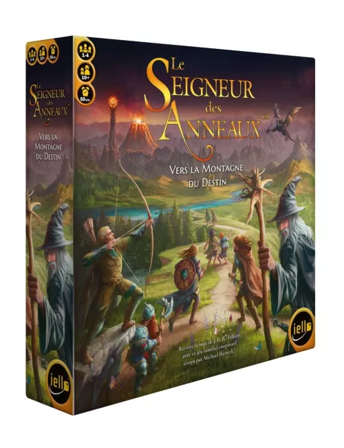 le seigneur des anneaux : vers la montagne du destin boîte