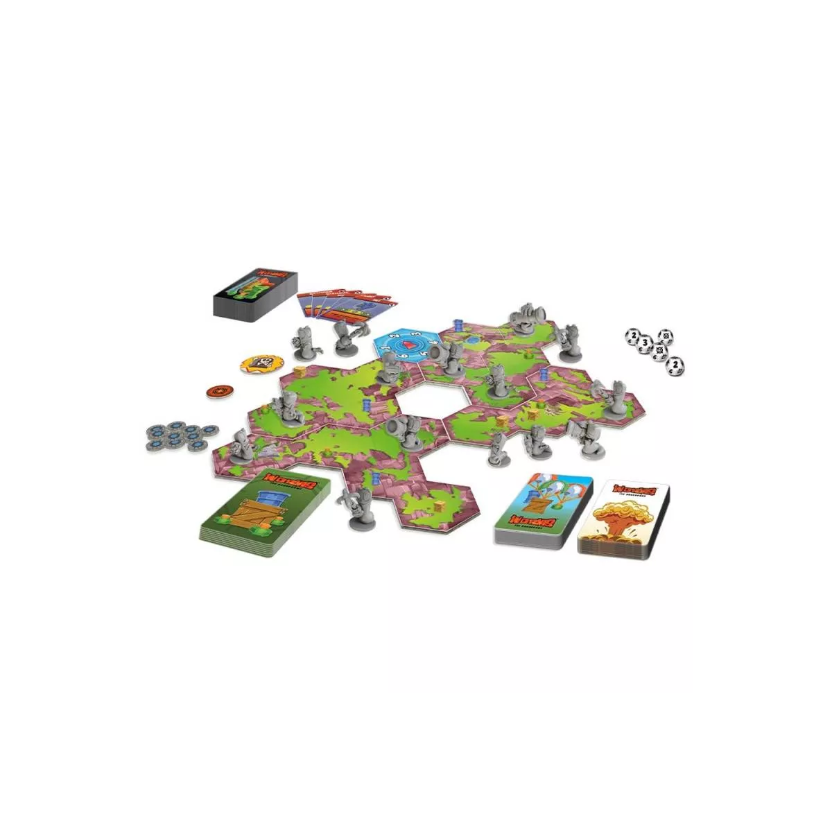 worms : le jeu de plateau plateau