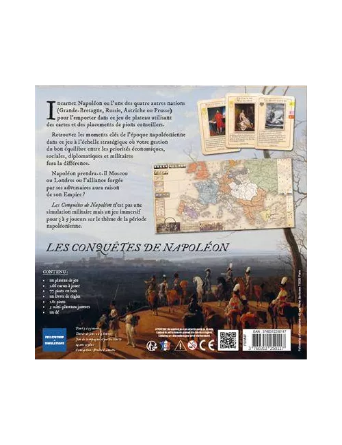 les conquêtes de napoléon plateau
