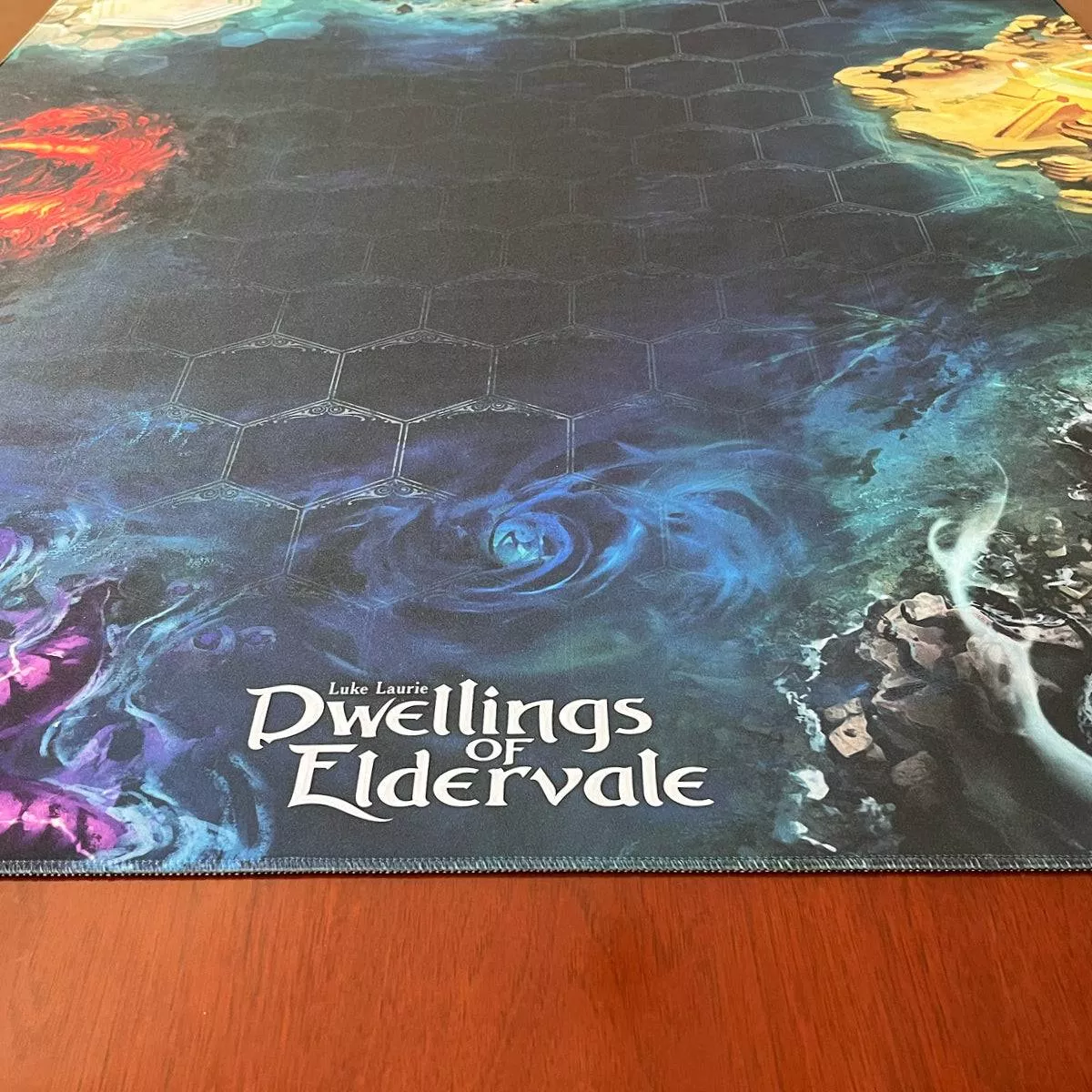 dwellings of eldervale : playmat exemple 1