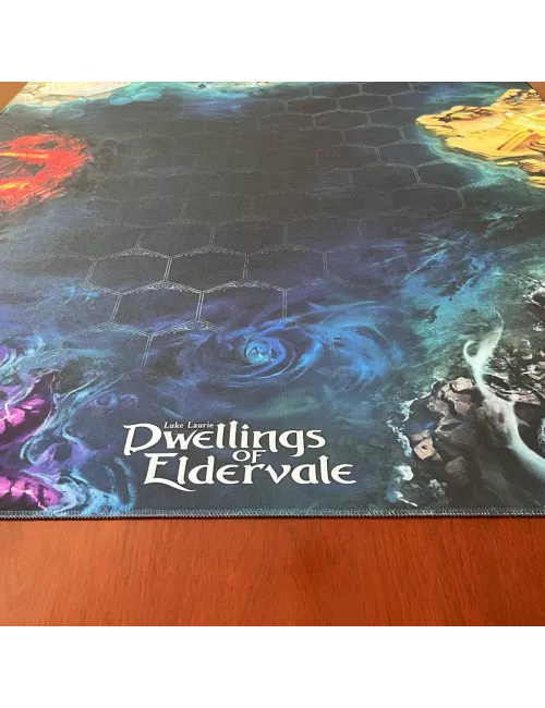 dwellings of eldervale : playmat exemple 1