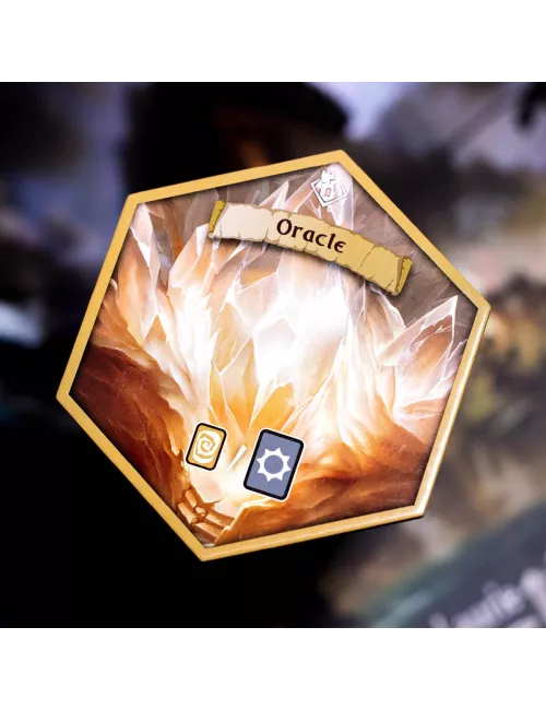 dwellings of eldervale : oracle hex tile - version anglaise plateau