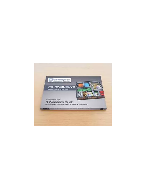 7 wonders duel - rangement pour boîte folded space boîte