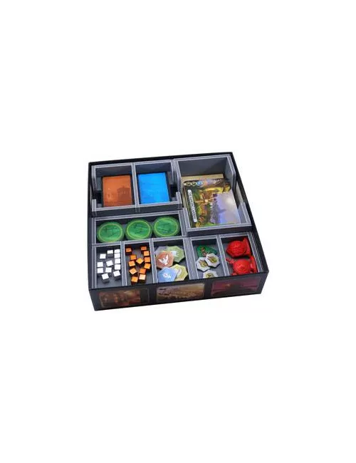 7 wonders duel - rangement pour boîte folded space exemple 1