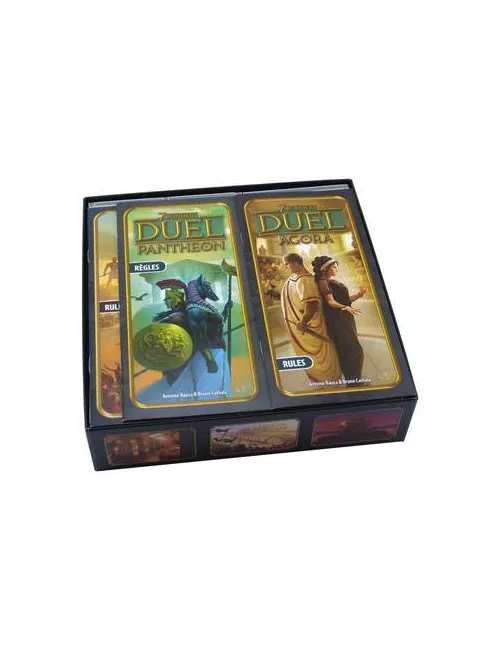 7 wonders duel - rangement pour boîte folded space exemple 3