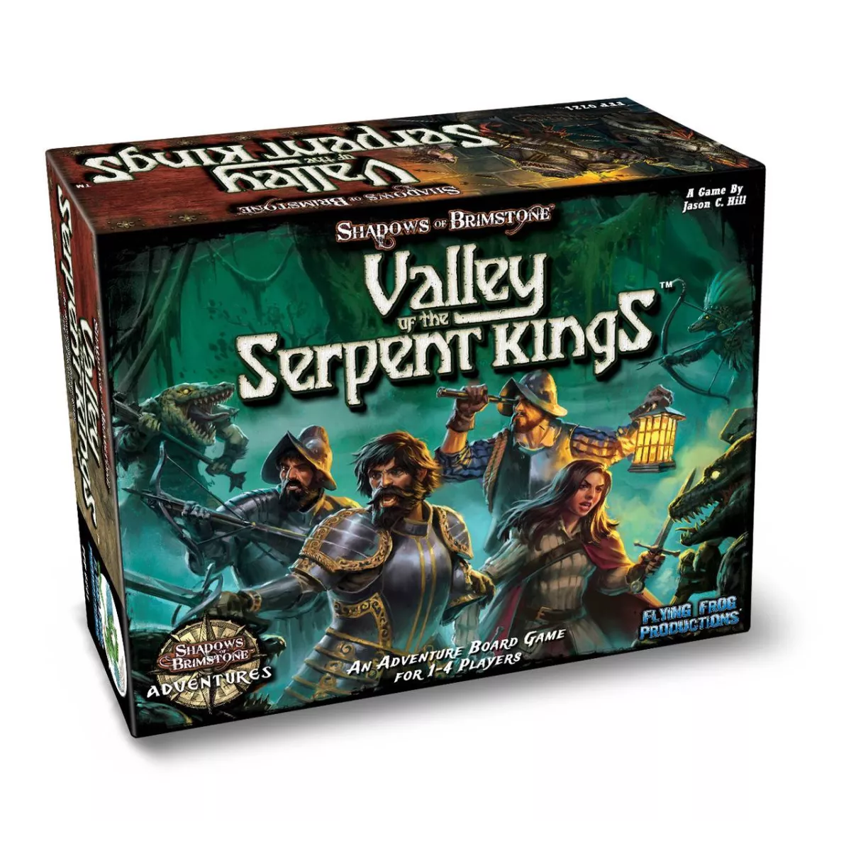 shadows of brimstone : valley of the serpent kings - adventure set - version anglaise plateau