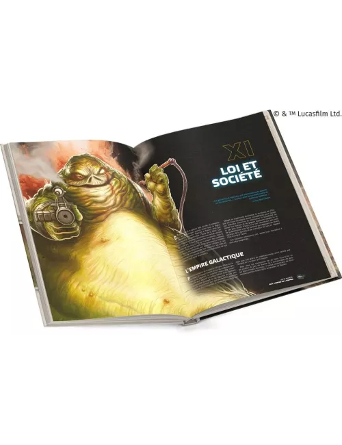 star wars aux confins de l’empire : livre de règles plateau