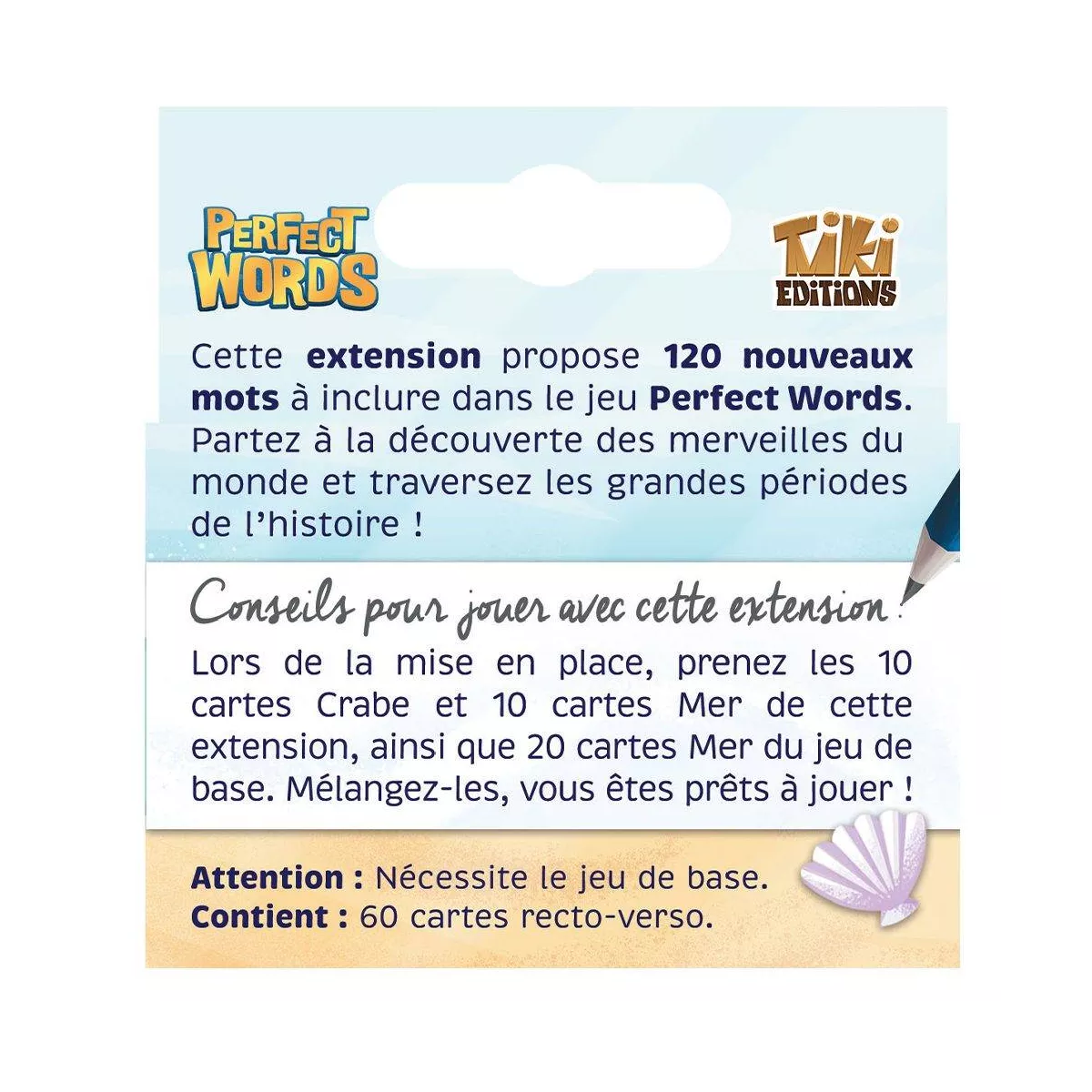 perfect words : tour du monde - extension plateau