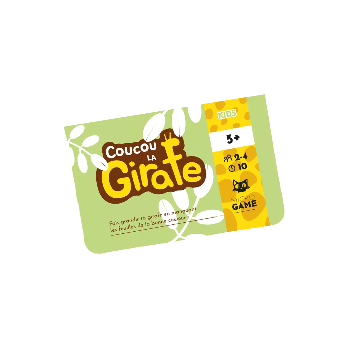 coucou la girafe - micro game boîte coucou la girafe - micro game boîte