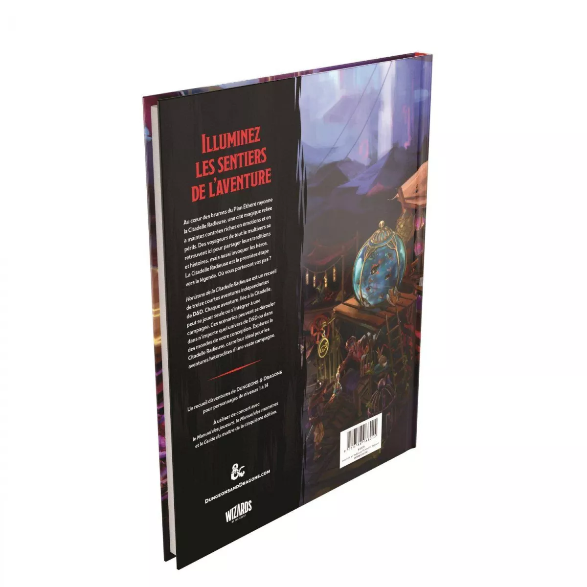 dungeons & dragons 5 : horizons de la citadelle radieuse plateau