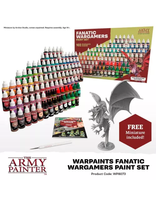Warpaints Fanatic : Wargamers Paint Set materiel
