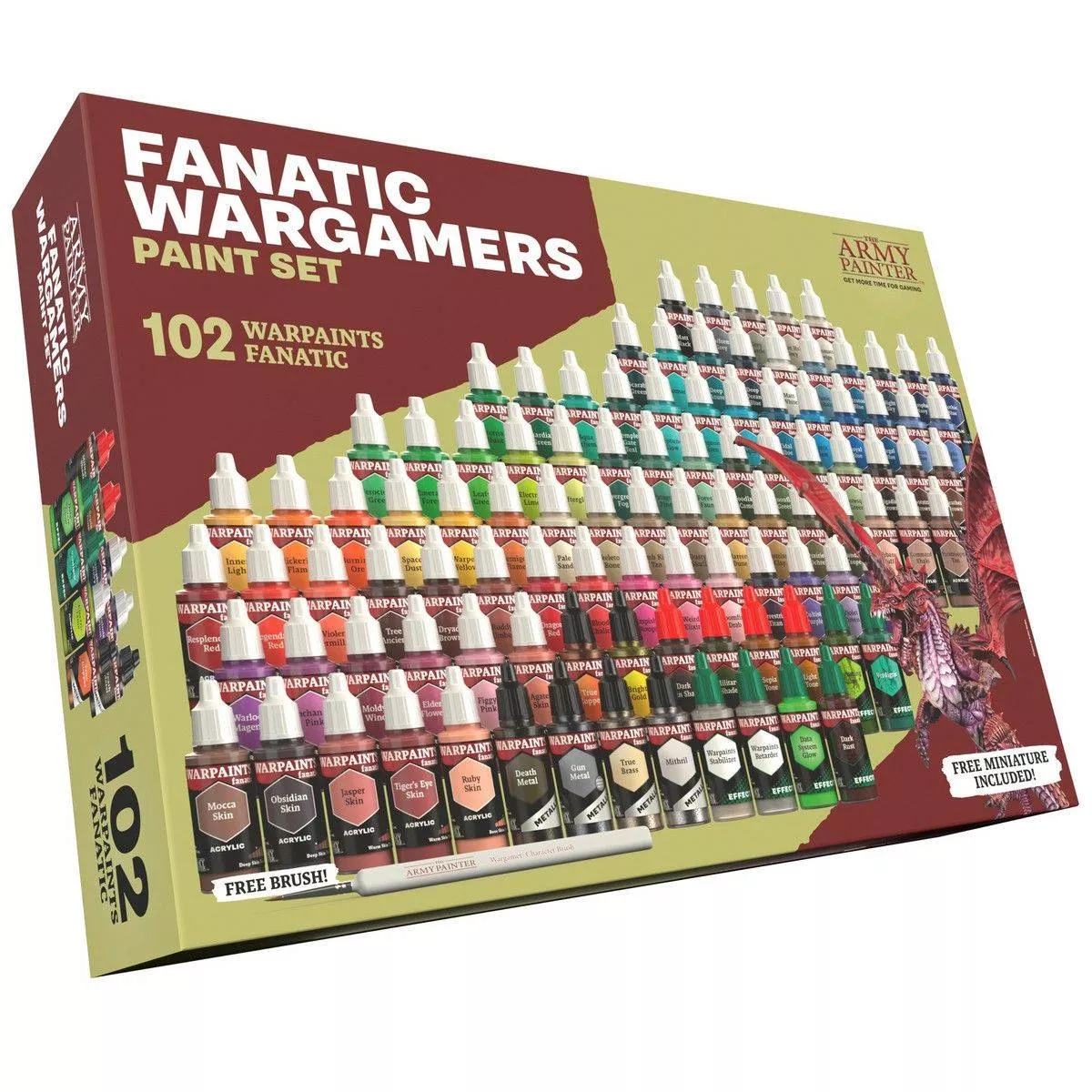 Warpaints Fanatic : Wargamers Paint Set boite