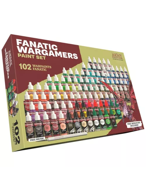 Warpaints Fanatic : Wargamers Paint Set boite