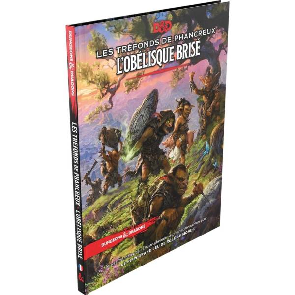 dungeons & dragons 5 : les tréfonds de phancreux : l’obélisque brisé boîte dungeons & dragons 5 : les tréfonds de phancreux : l’obélisque brisé boîte