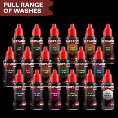 Warpaints Fanatic - Wash - 18 couleurs disponibles