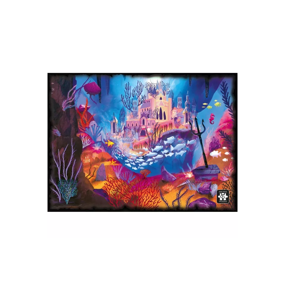 Arcana Puzzle Royaume Petite Sirène - 1000 pièces - Puzzle - Ludum.fr
