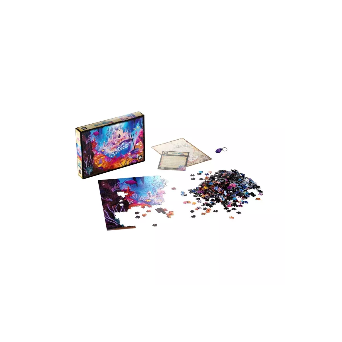 arcana puzzle royaume petite sirène - 1000 pièces exemple 1