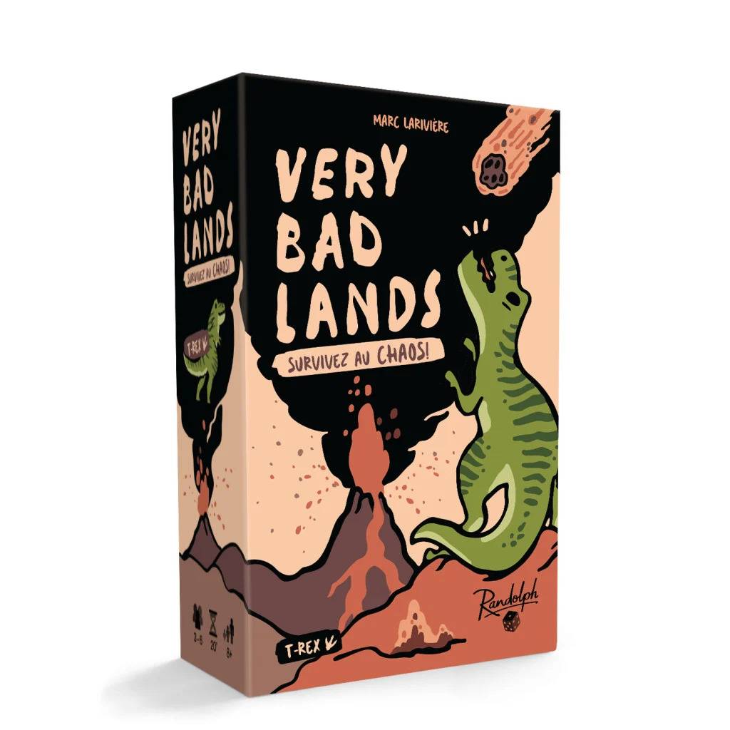 Boite de Very Bad Lands - T-Rex