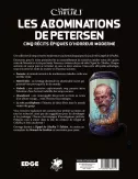 l'appel de cthulhu : les abominations de petersen plateau