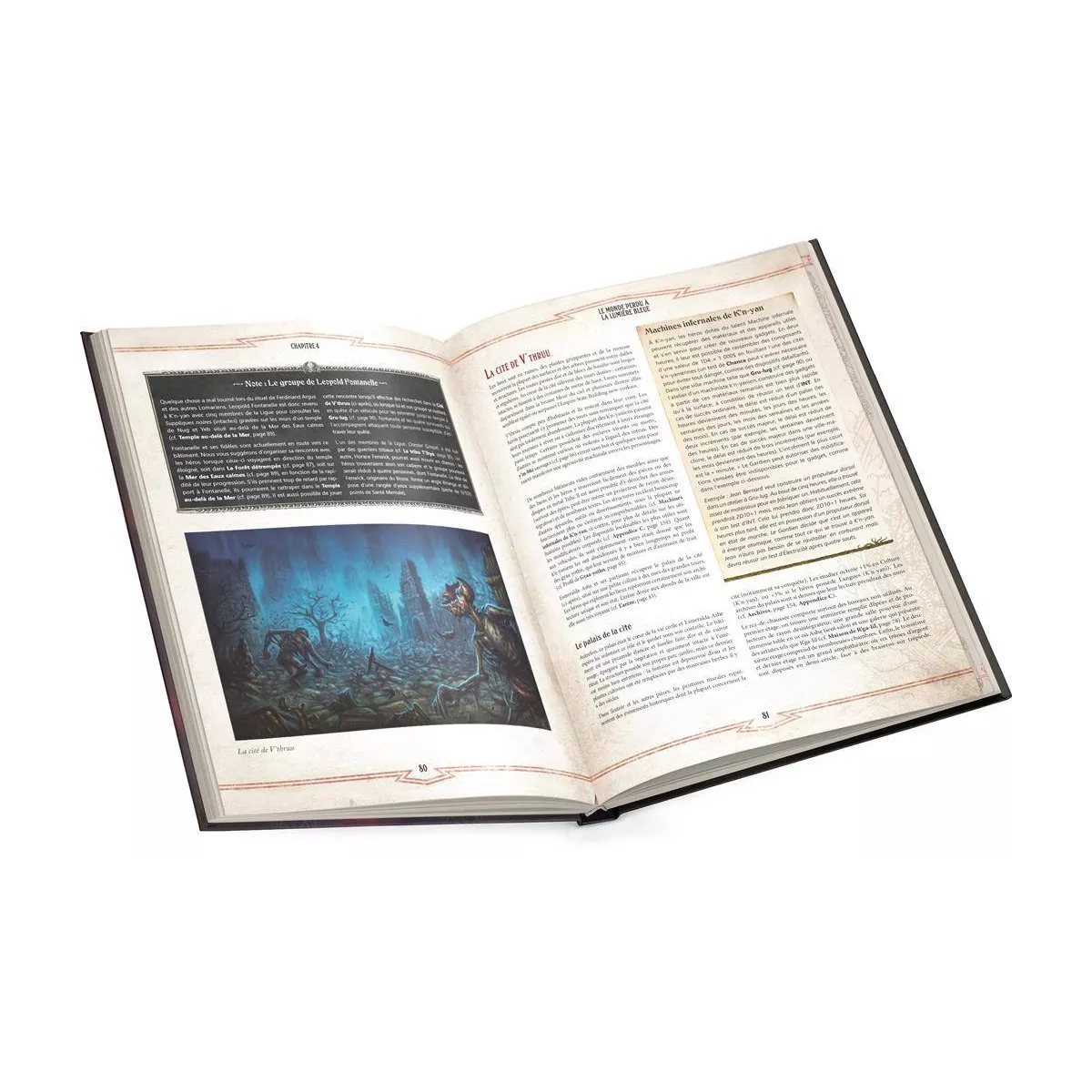 l'appel de cthulhu : le flambeau des profondeurs exemple 2