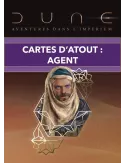 dune : aventures dans l'imperium - cartes d'atout : agent boîte