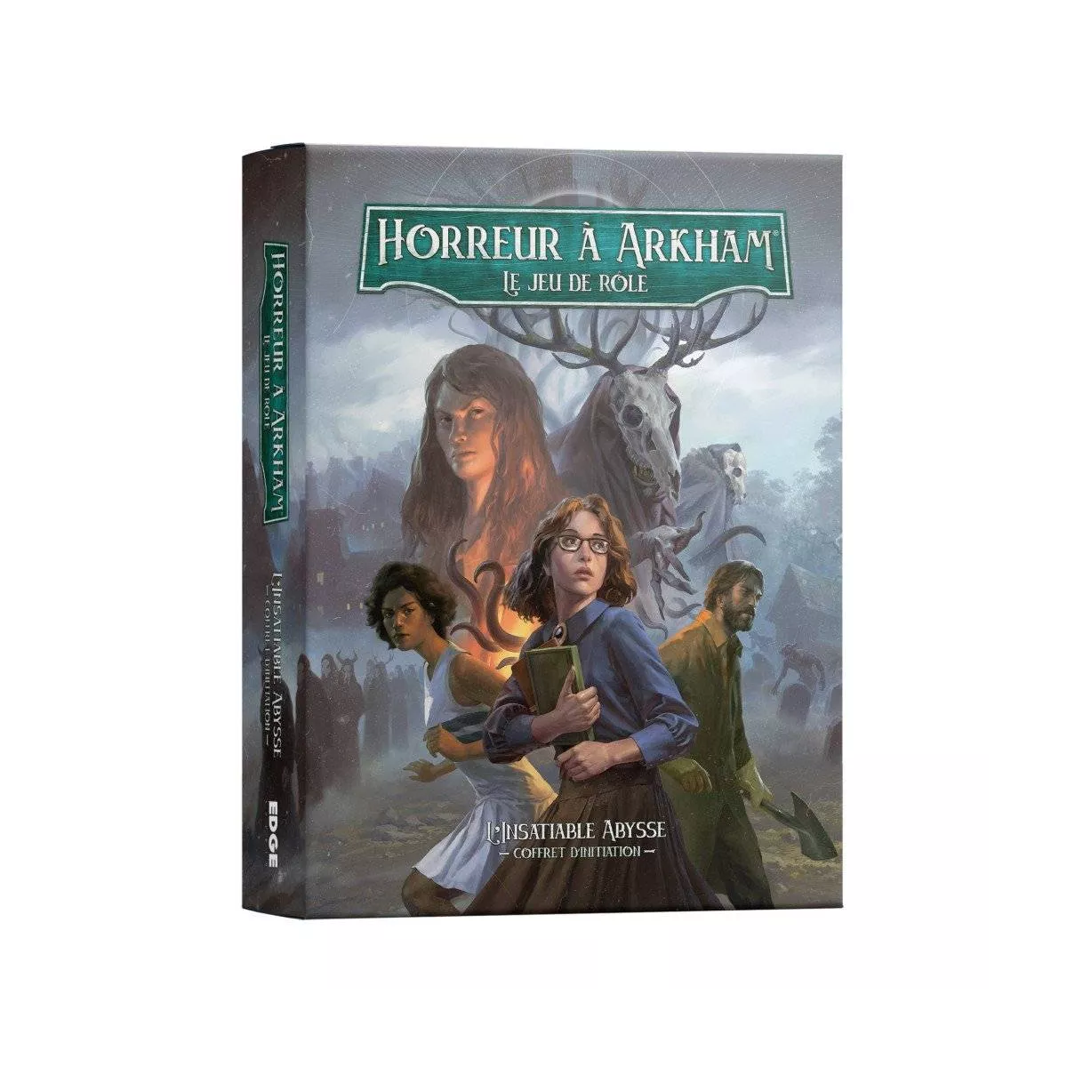 horreur à arkham : le jeu de rôle - l'insatiable abysse boîte