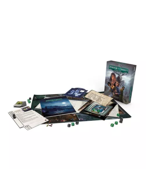 horreur à arkham : le jeu de rôle - l'insatiable abysse plateau