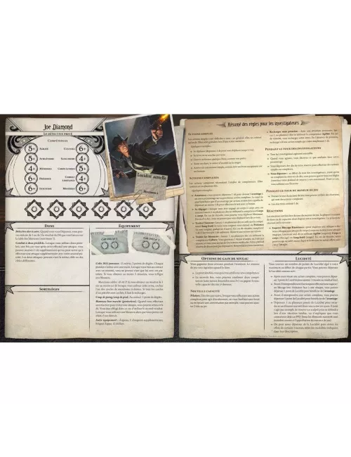 horreur à arkham : le jeu de rôle - l'insatiable abysse exemple 2