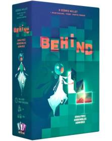 Behind 