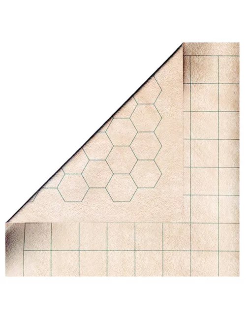 megamat reversible (carré - hexagone) - 88 cm x 122 cm boîte