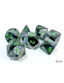 Lot de 7 Dés Gemini Chessex - 13 couleurs disponibles - Accessoires Jeux de Rôle - Ludum.fr