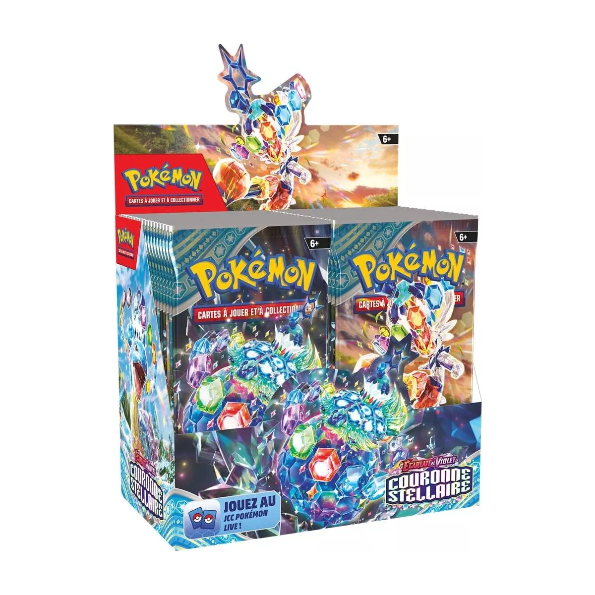 Pokémon : Display 36 boosters - Couronne Stellaire - EV07 