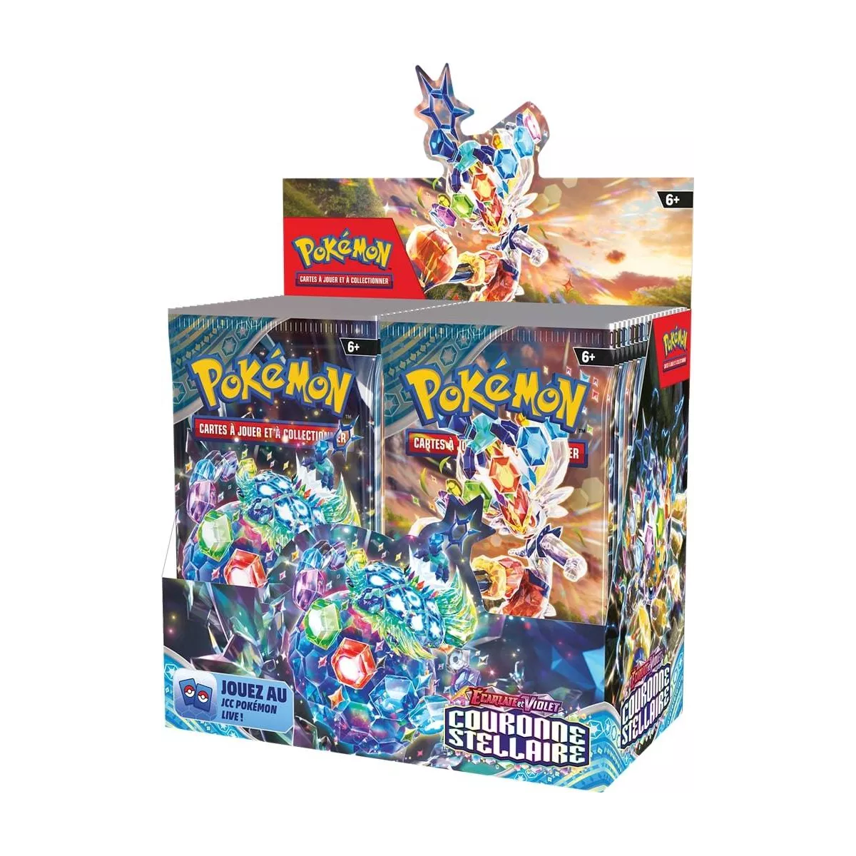 Pokémon : Display 36 boosters - Couronne Stellaire - EV07 