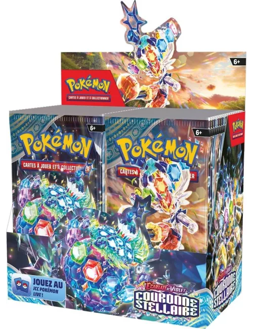Pokémon : Display 36 boosters - Couronne Stellaire - EV07 