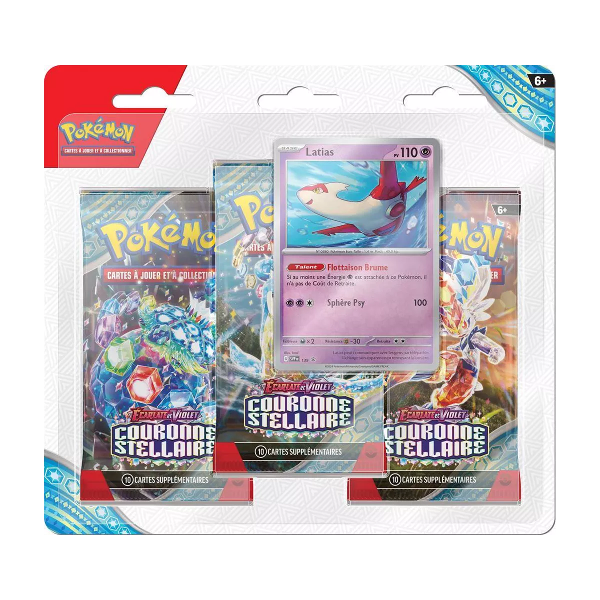 Pokémon : Tripack - Couronne Stellaire - EV07 