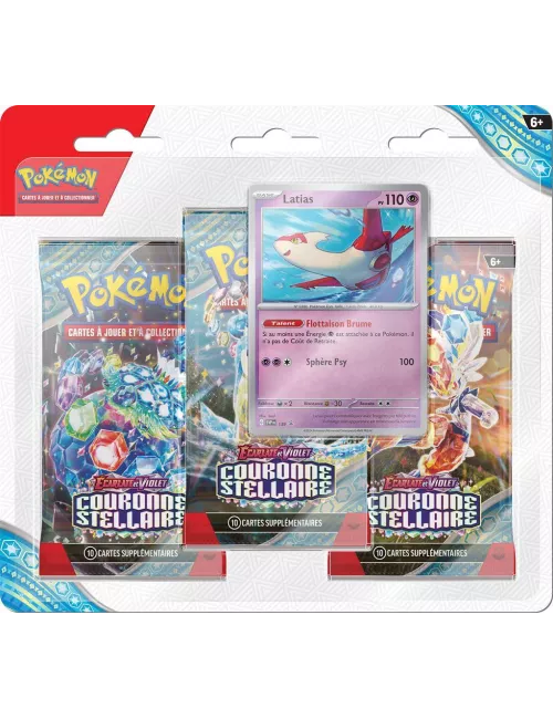 Pokémon : Tripack - Couronne Stellaire - EV07 